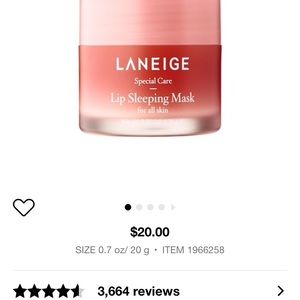 Laneige Lip Sleeping Mask